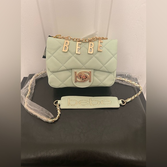 NWT Bebe Wyatt Shoulder/Crossbody Bag - Picture 1 of 8